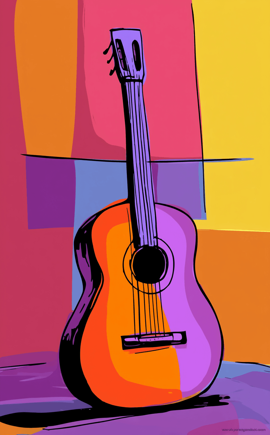 Instrument Club original repeating artwork