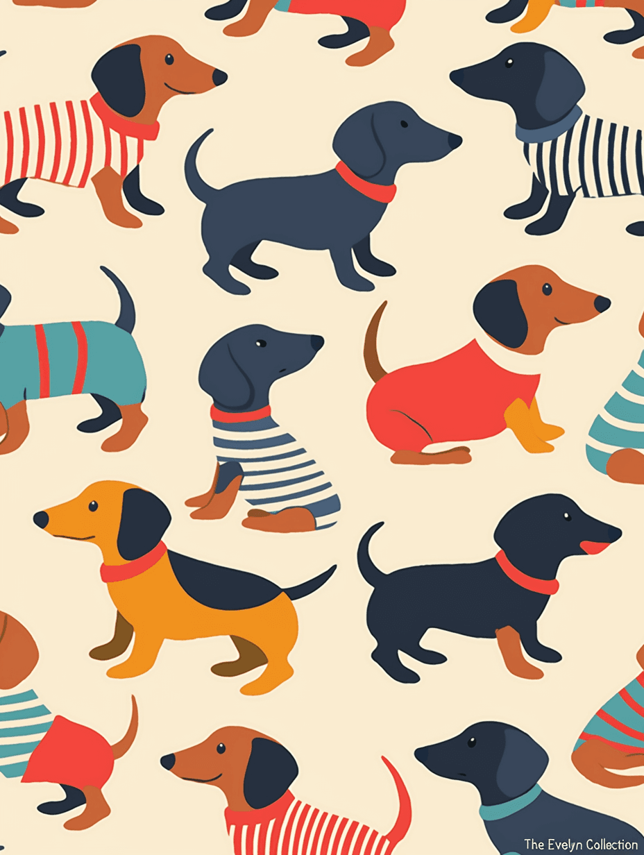 Dog Edition original repeating artwork