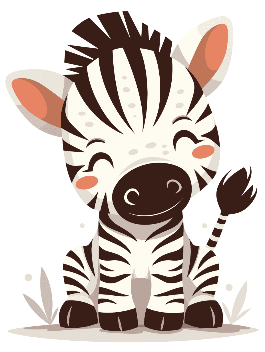 Zebra Gleam original repeating artwork
