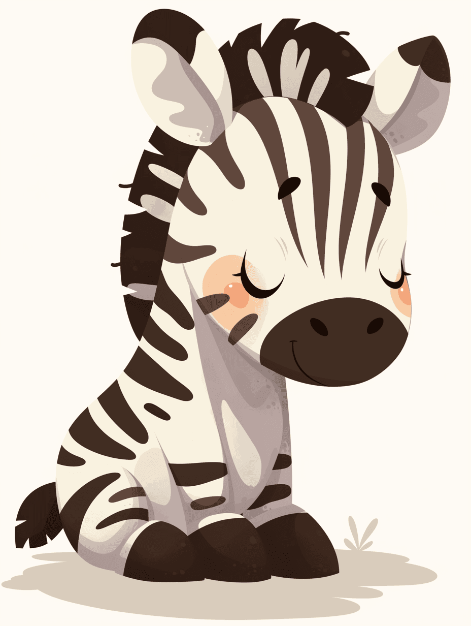 Zebra Flare original repeating artwork