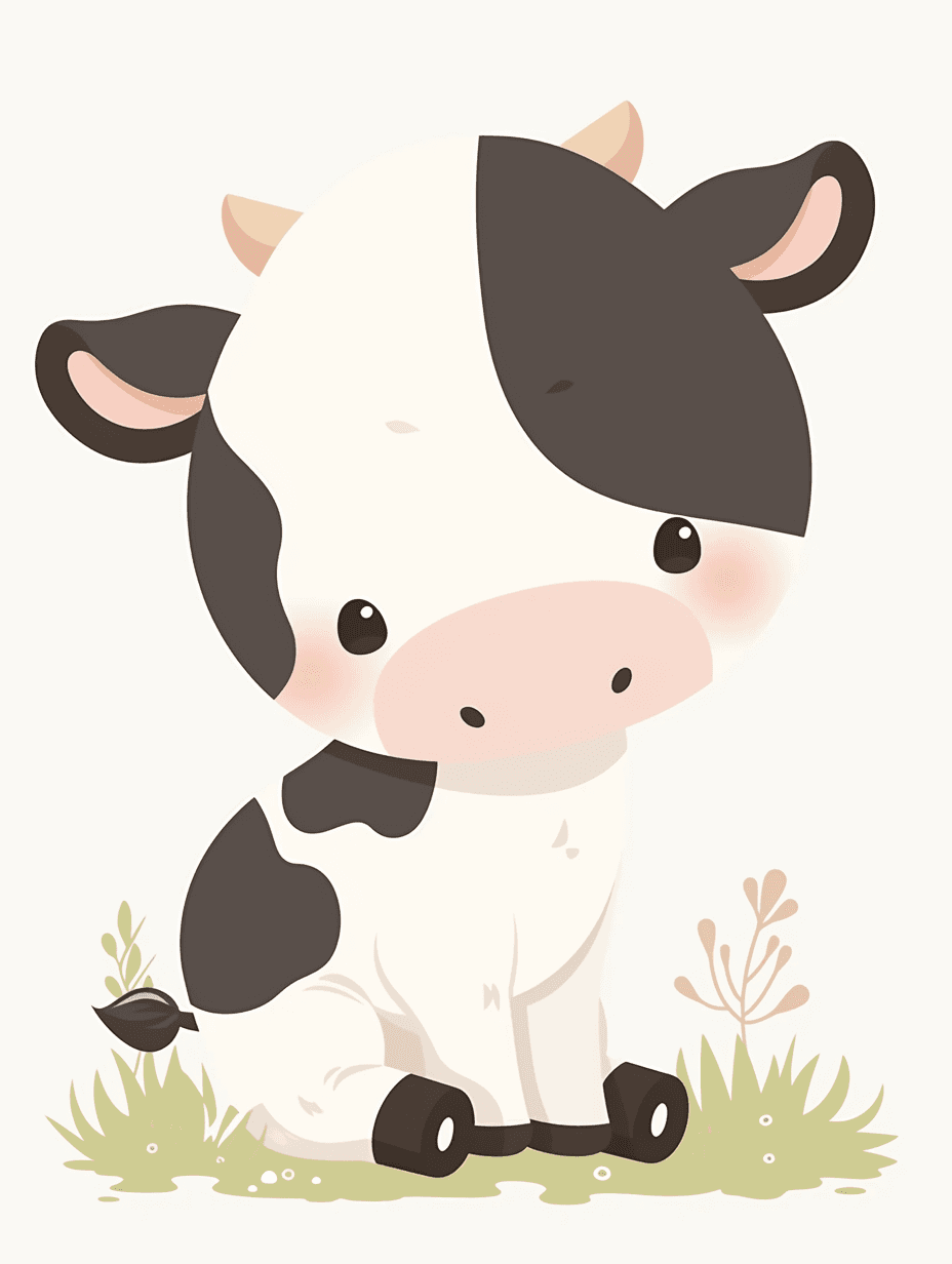 Cow Fizz original repeating artwork