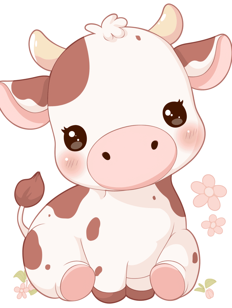 Cow Rush original repeating artwork