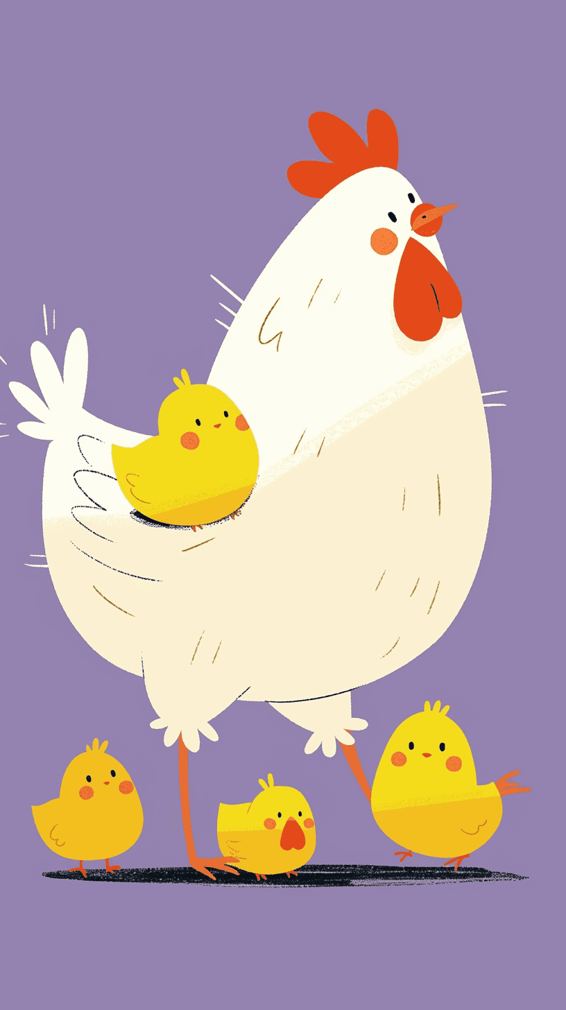 Chicken Tone original repeating artwork