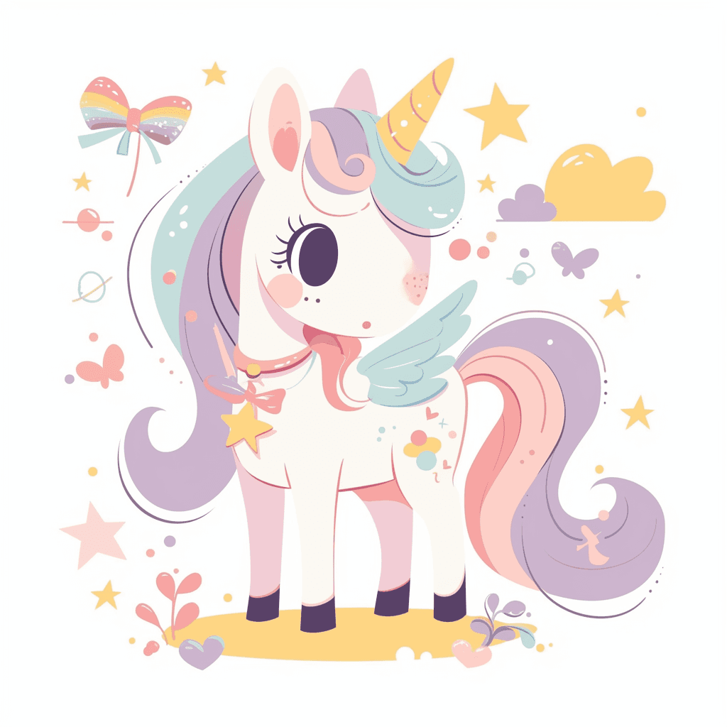 Horse Midnight original repeating artwork