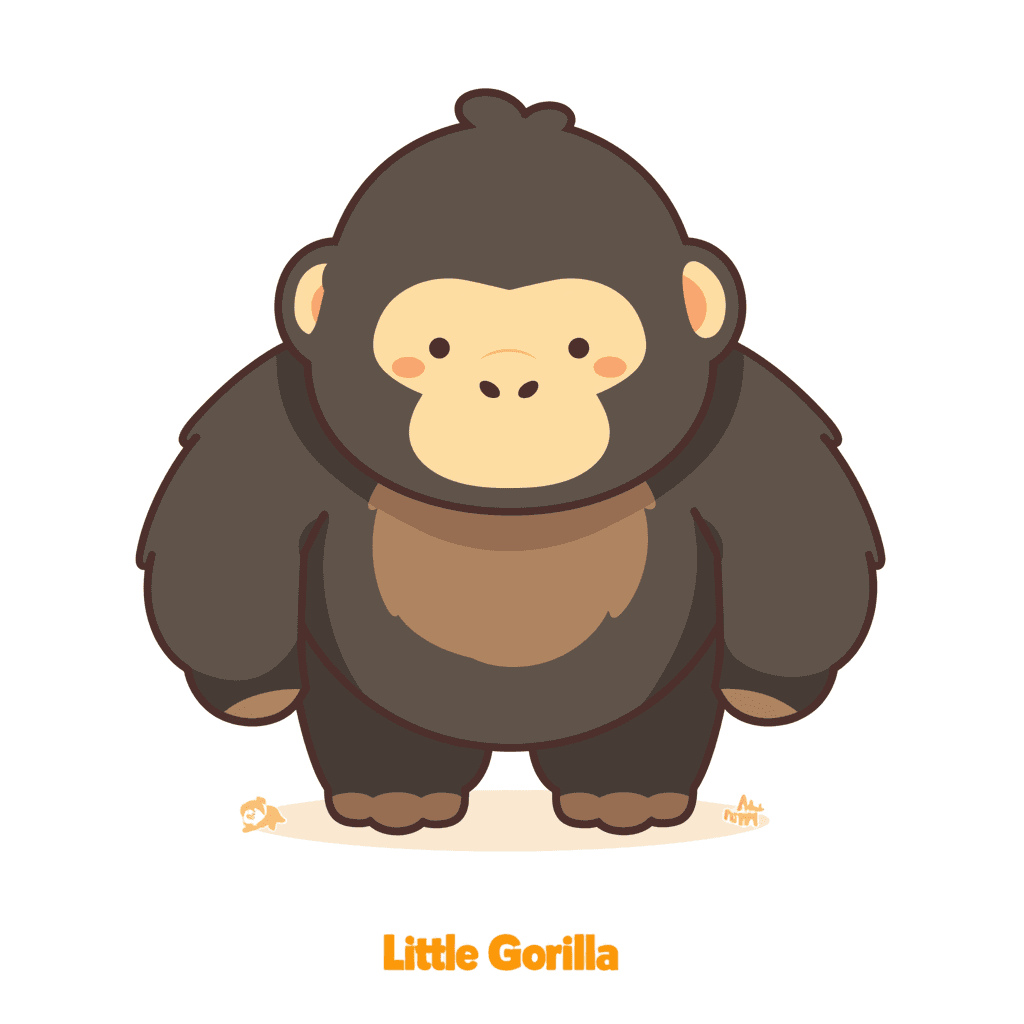 Ape Fair original repeating artwork