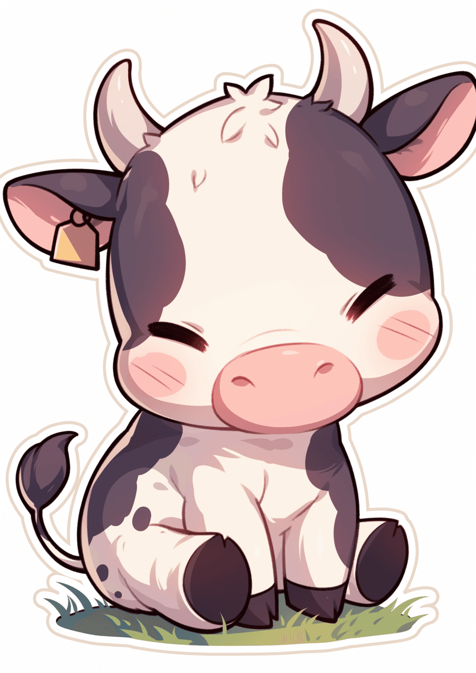 Cow Jam original repeating artwork