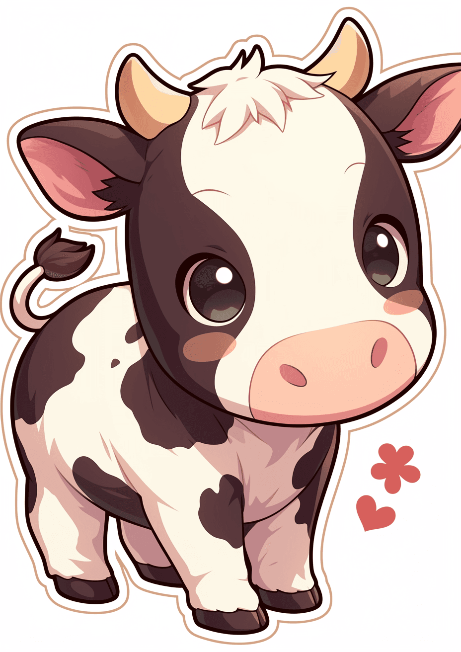 Cow Prism original repeating artwork