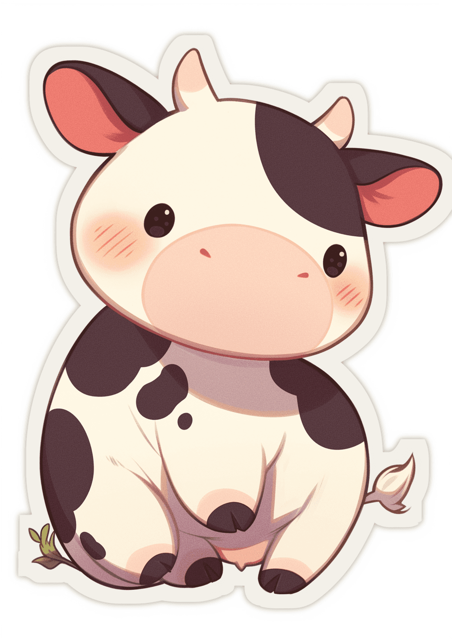 Cow Buzz original repeating artwork