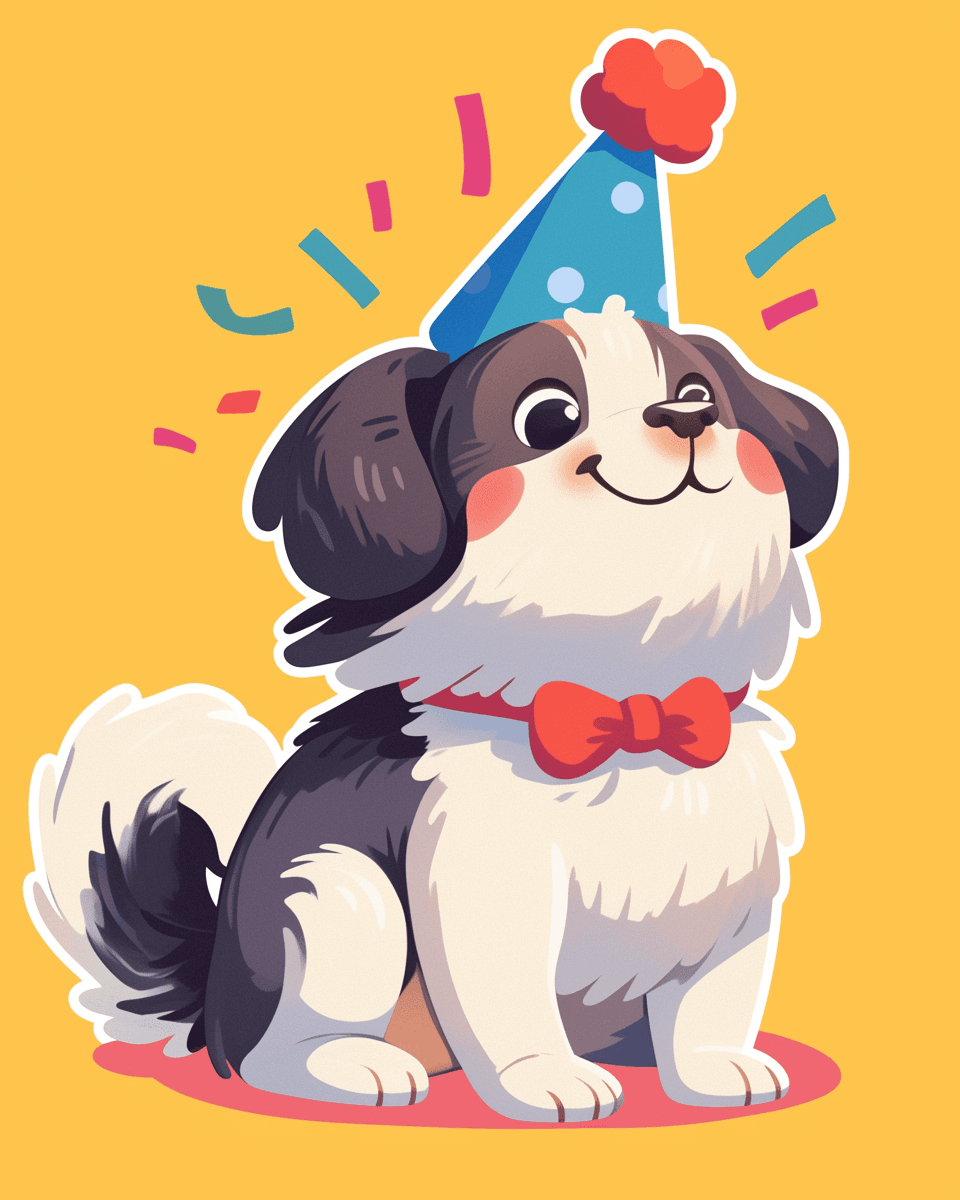Dog 201 original repeating artwork