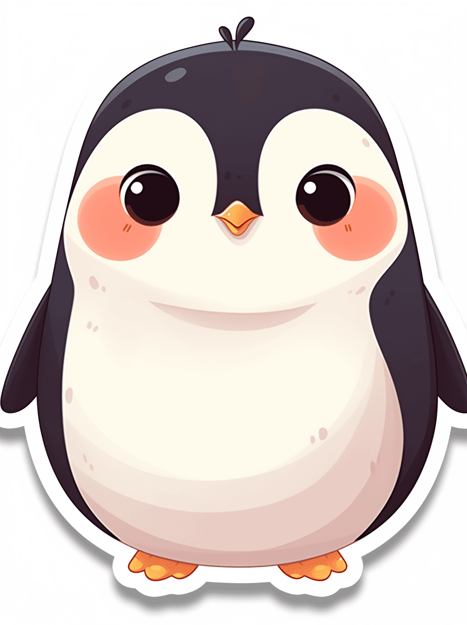 Penguin 057 original repeating artwork