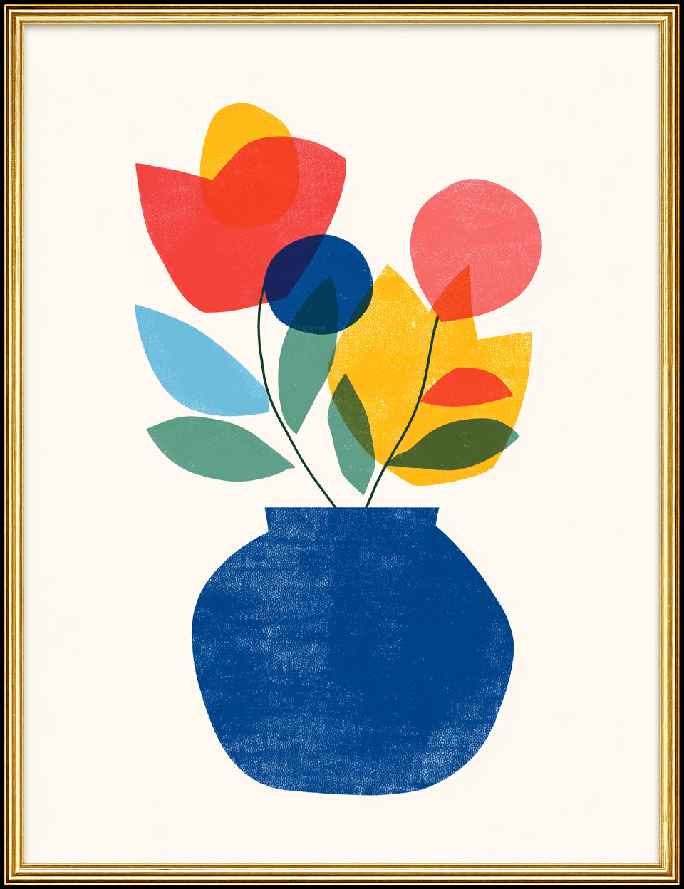 Vase Fizz original repeating artwork