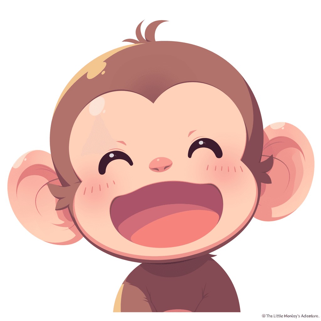 Monkey Pals original repeating artwork