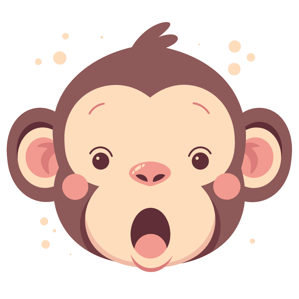 Monkey 002 original repeating artwork