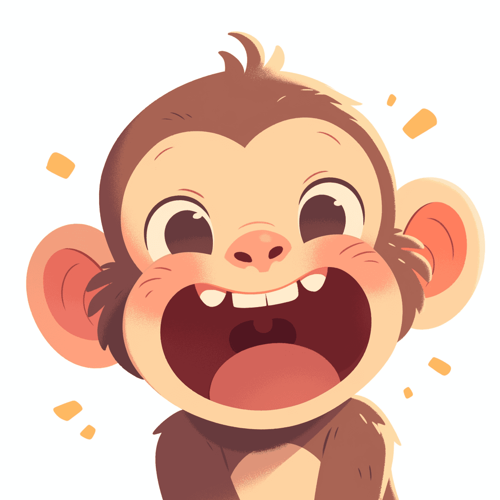 Monkey Team original repeating artwork