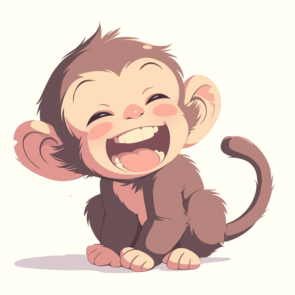 Monkey Rhythm original repeating artwork
