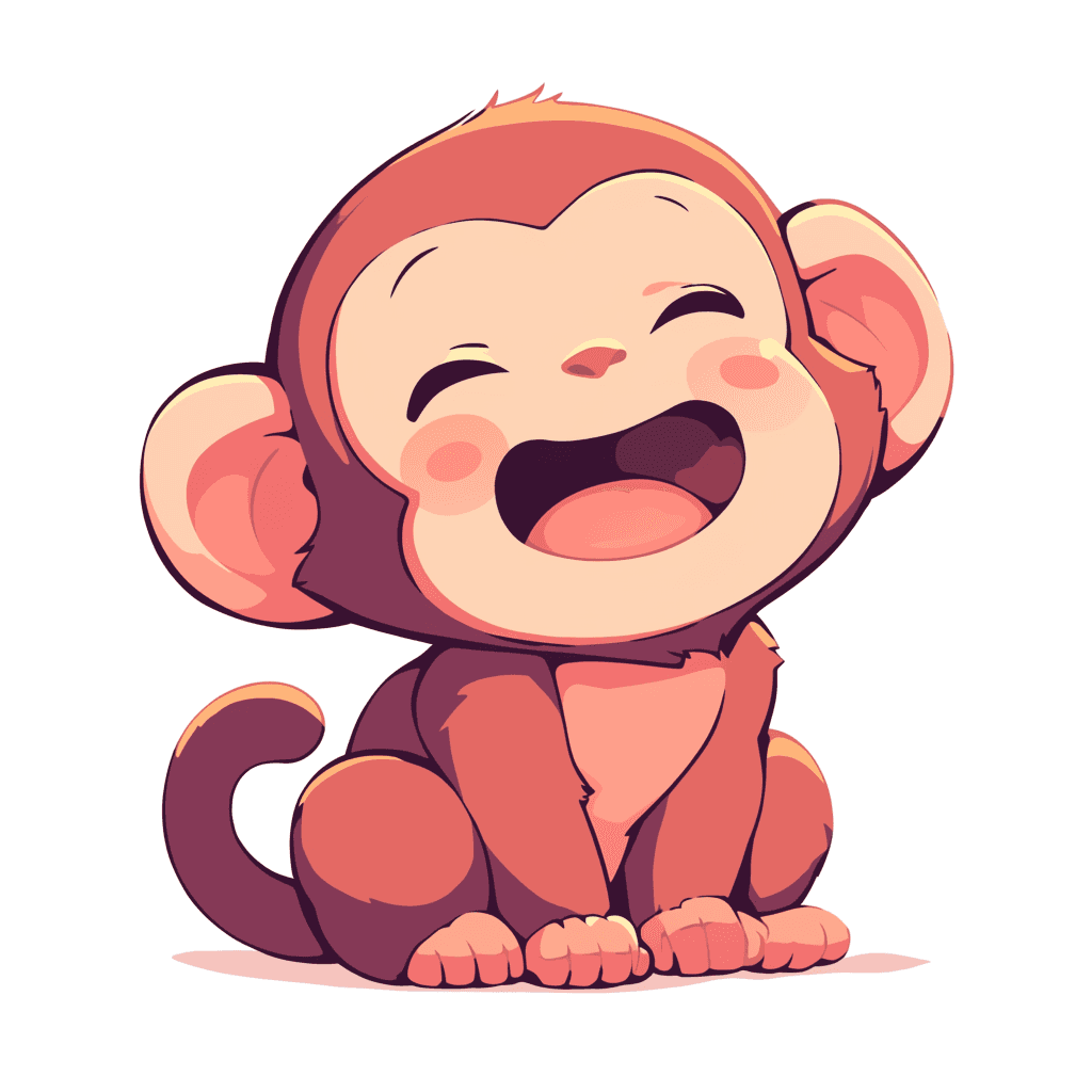 Monkey Gang original repeating artwork