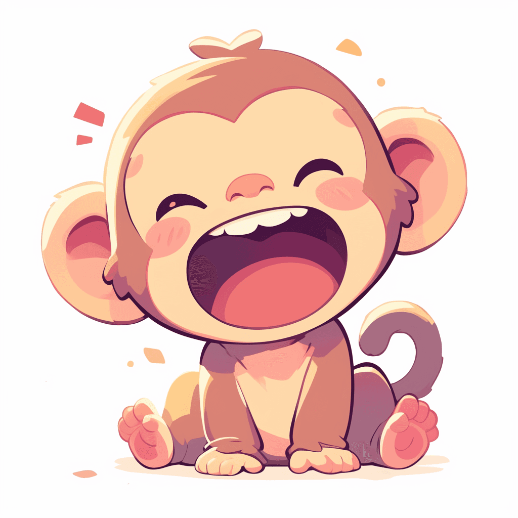Monkey 003 original repeating artwork
