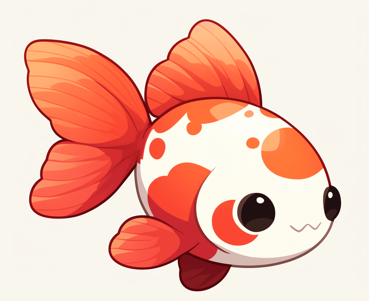 Fish Pals original repeating artwork