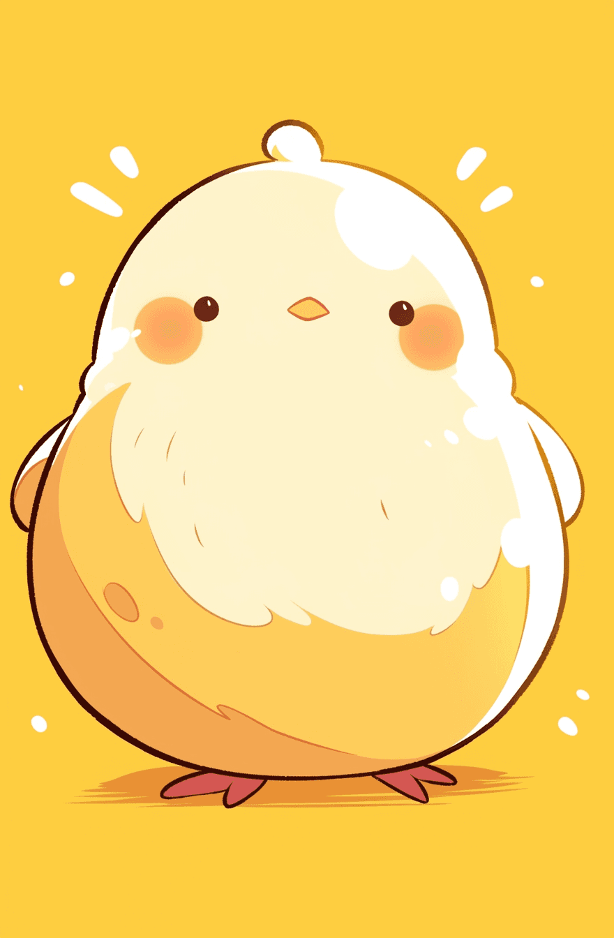 Chick Bop original repeating artwork