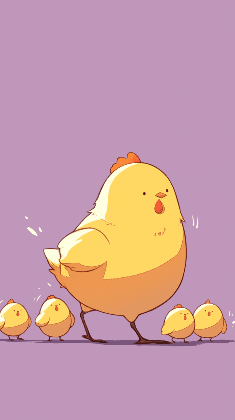 Chick original repeating artwork