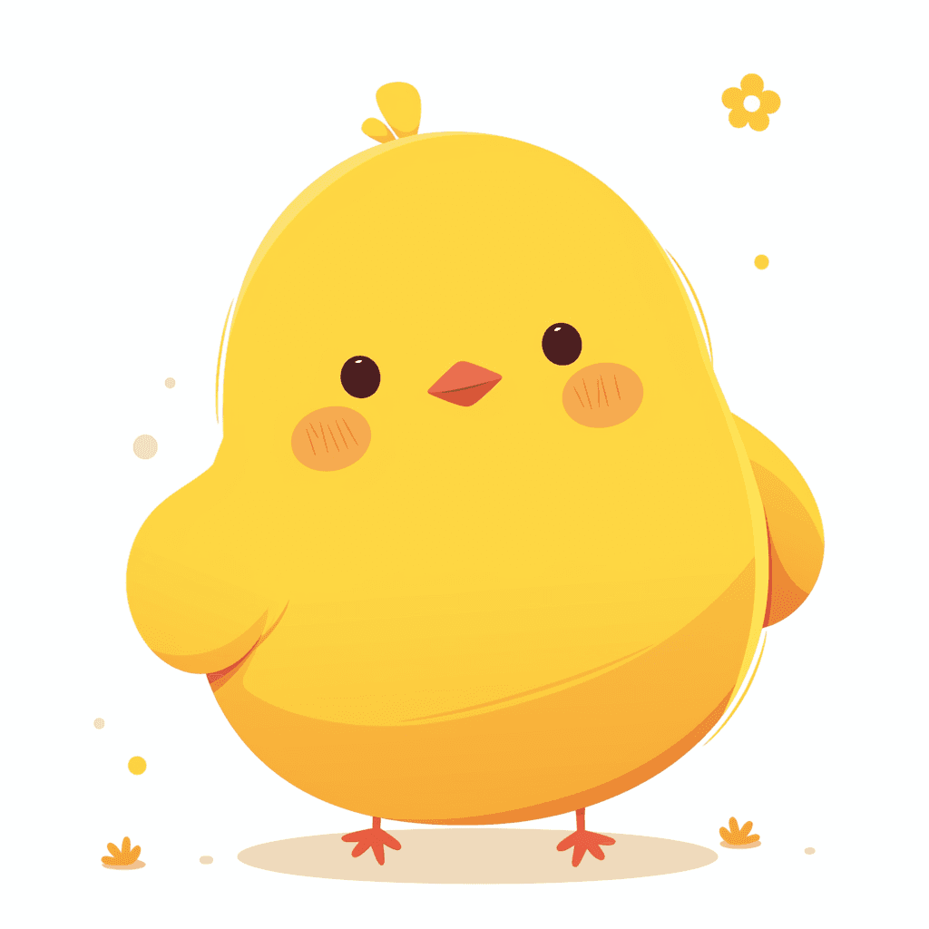 Chick 004 original repeating artwork