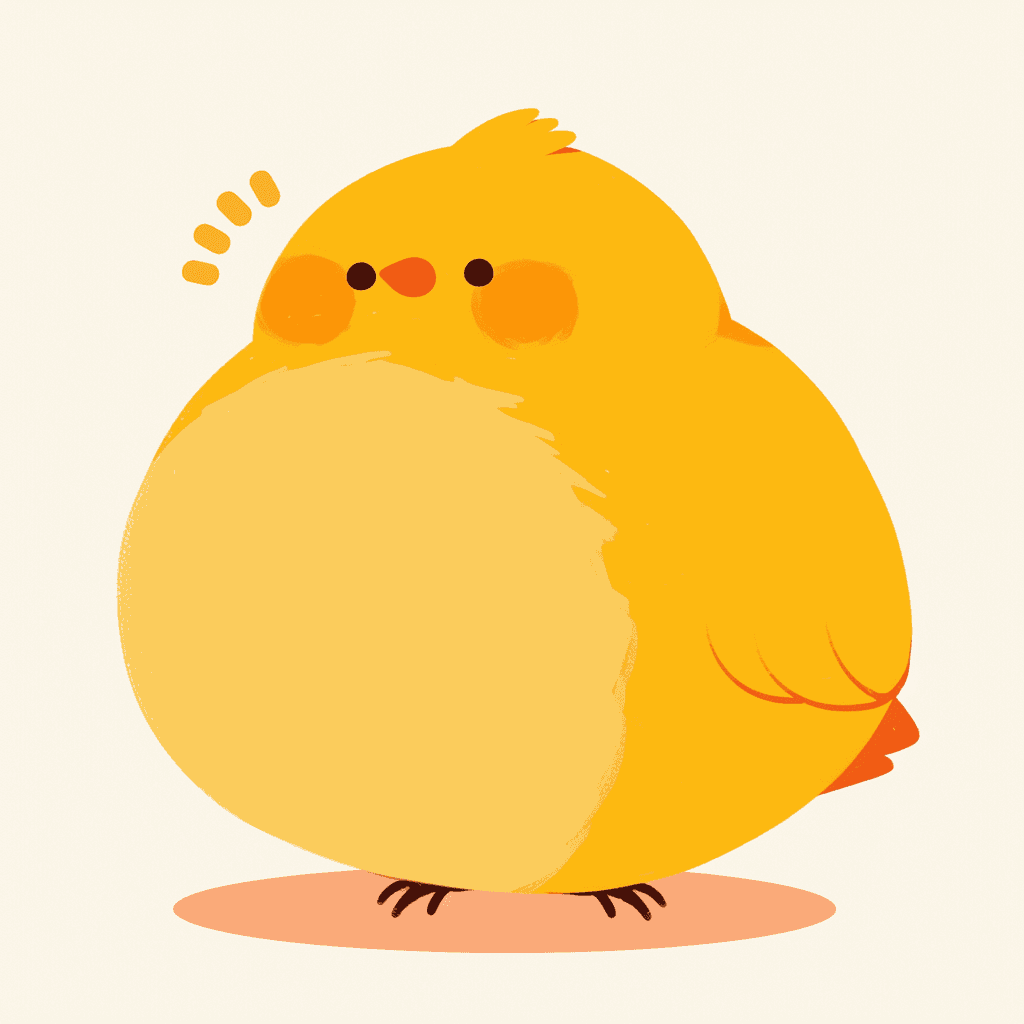Chick Pals original repeating artwork