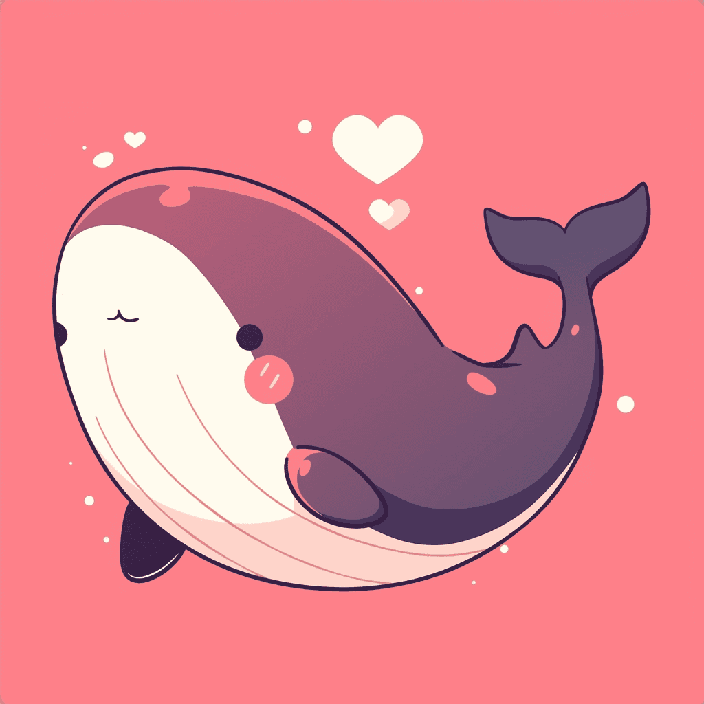 Whale Club original repeating artwork