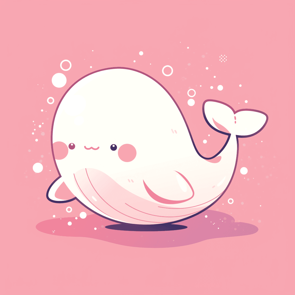 Whale 007 original repeating artwork