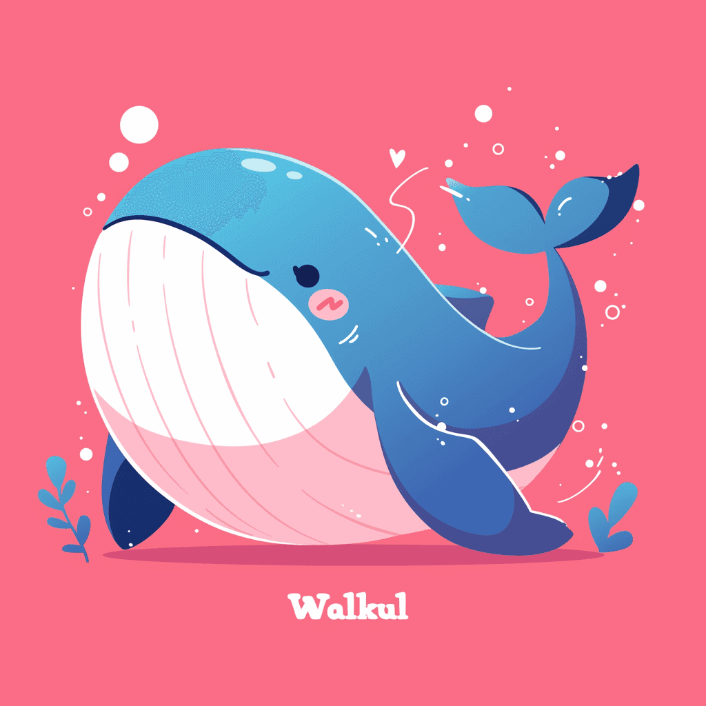 Whale 004 original repeating artwork