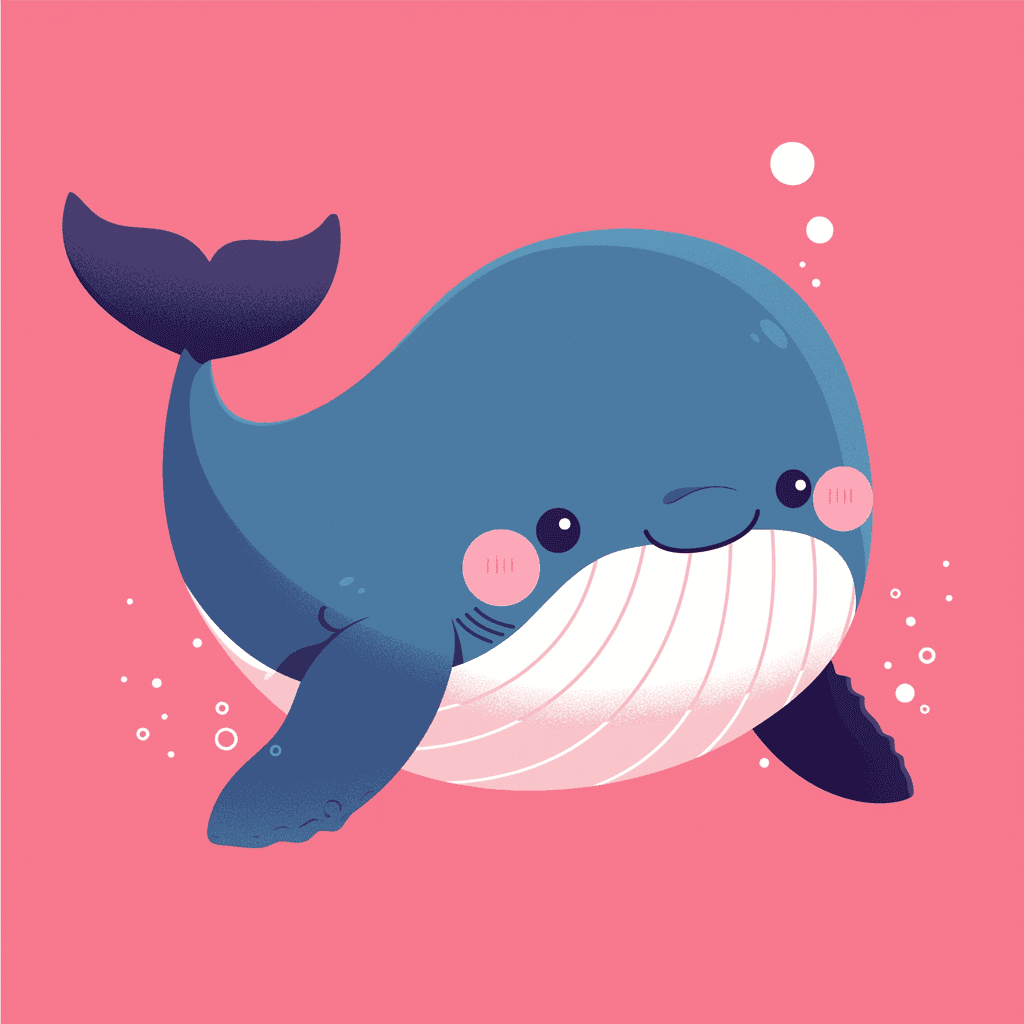 Whale Jam original repeating artwork
