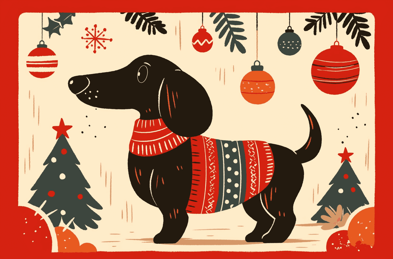 Puppy Carnival original repeating artwork