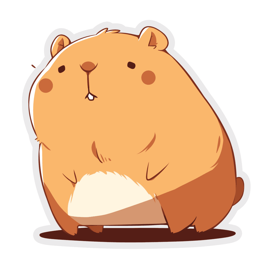 Capybara 003 original repeating artwork
