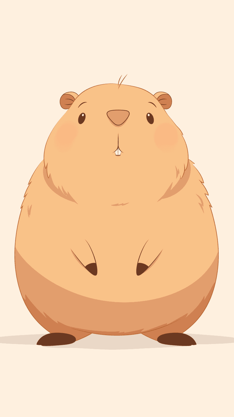 Capybara Team original repeating artwork