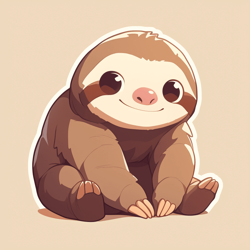 Sloth Team original repeating artwork