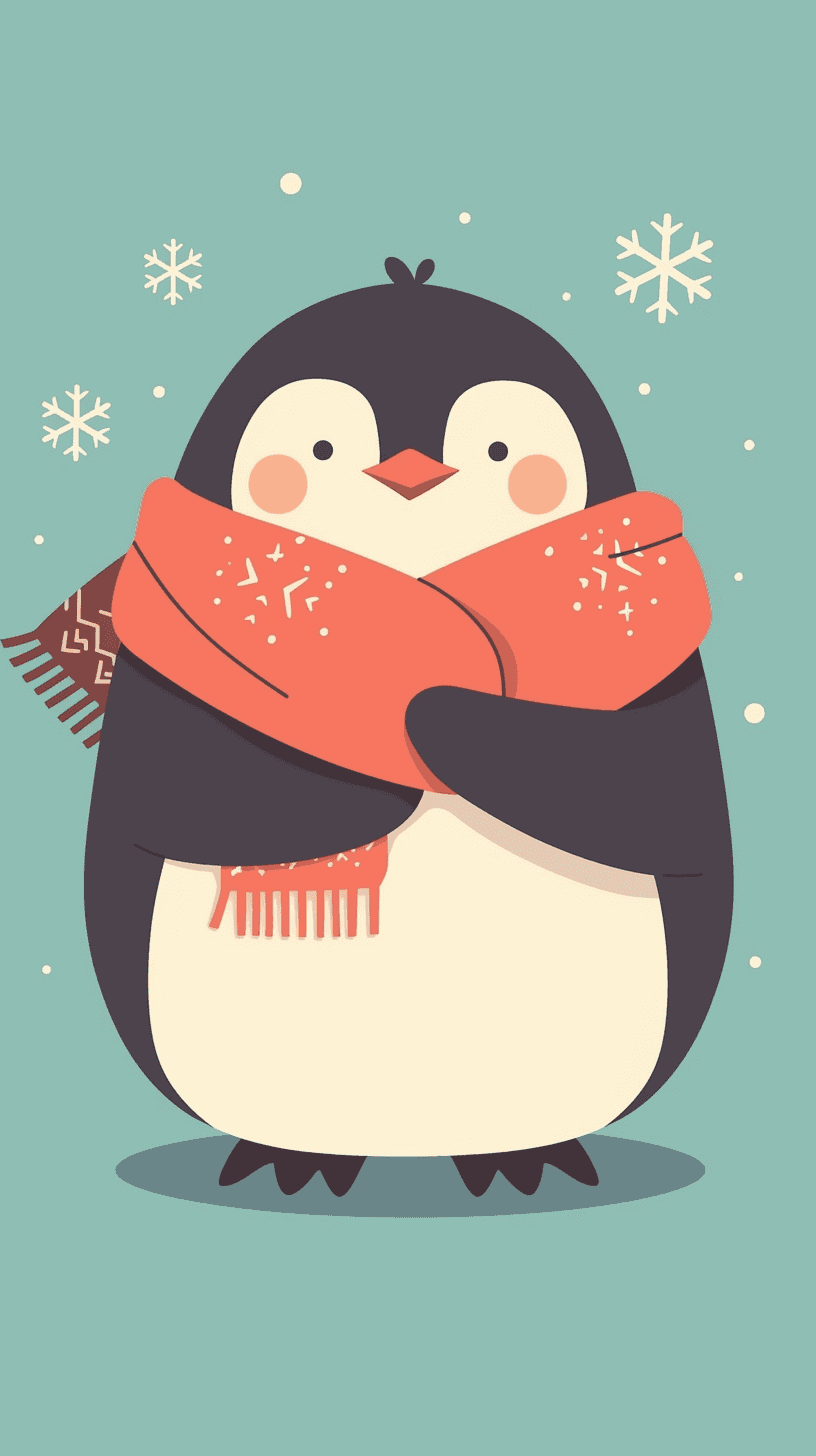 Penguin 070 original repeating artwork