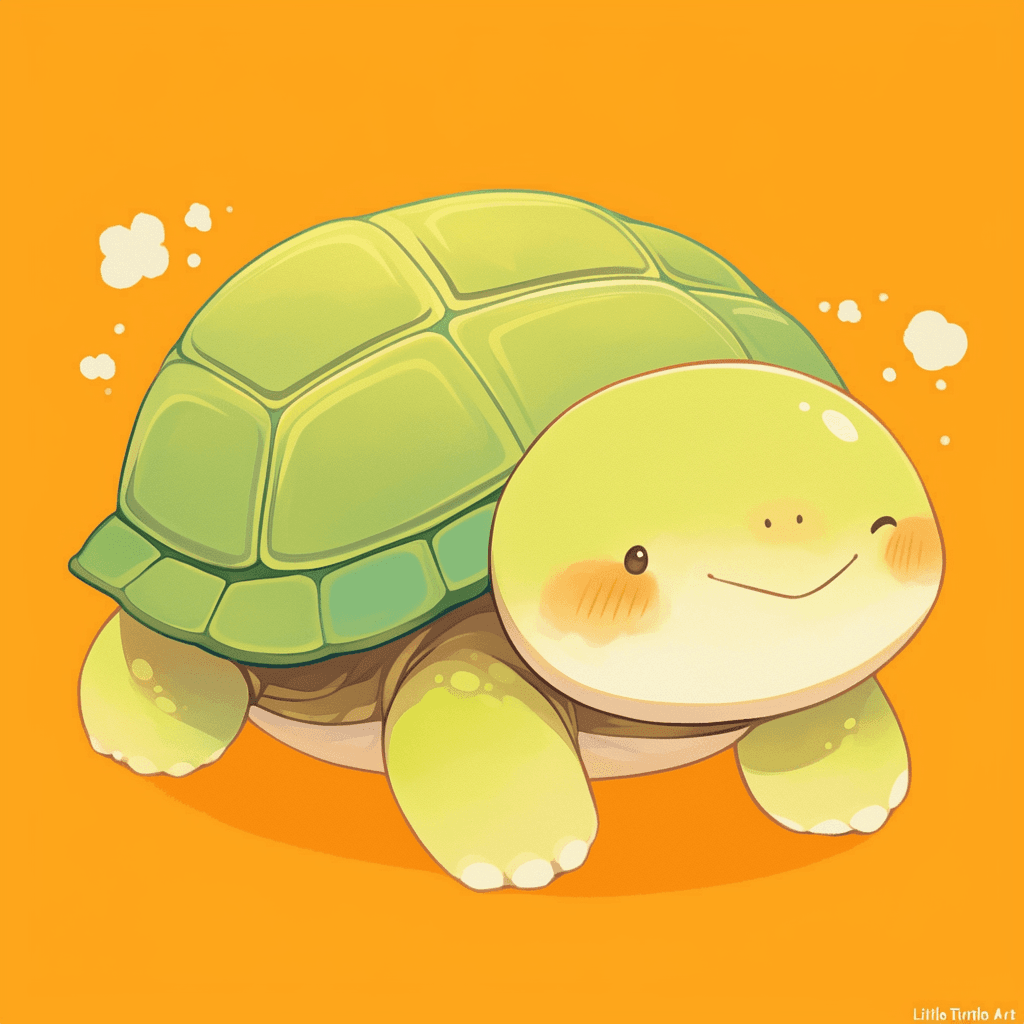Turtle Collective original repeating artwork
