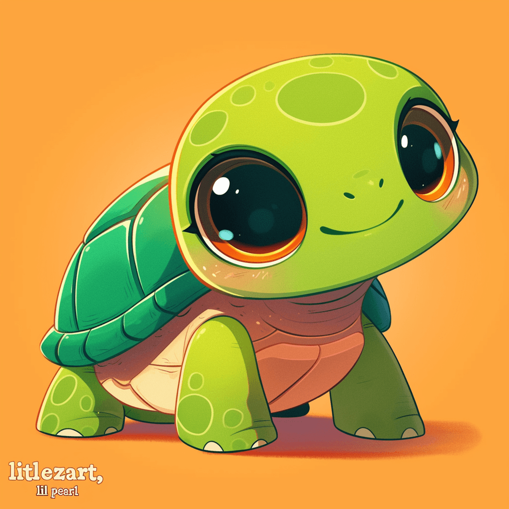 Turtle Squad original repeating artwork