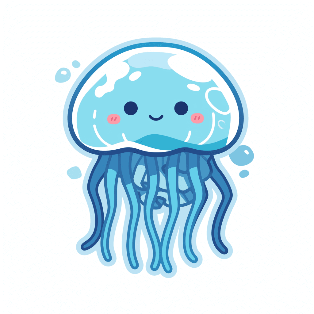 Jellyfish 004 original repeating artwork