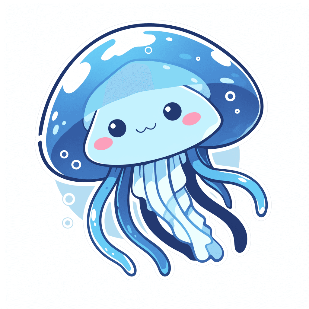 Jellyfish 001 original repeating artwork
