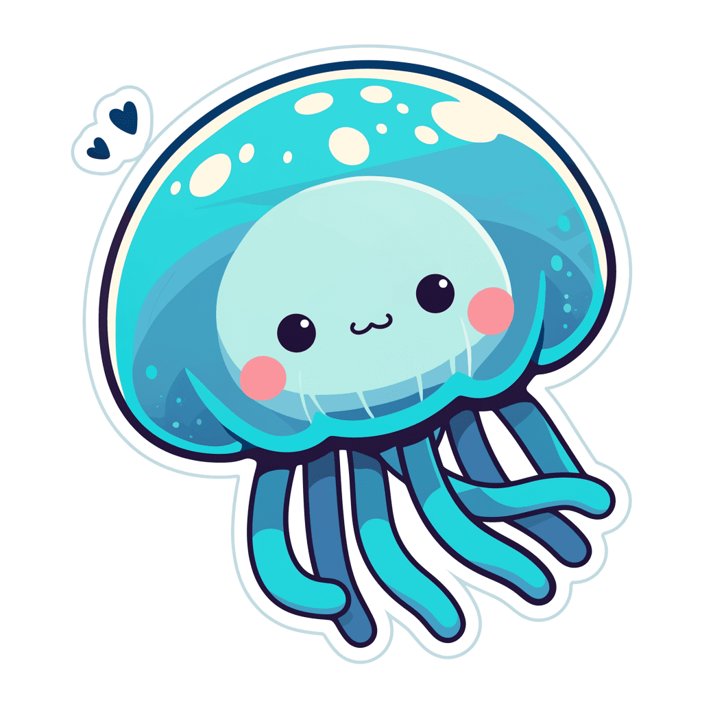 Jellyfish 002 original repeating artwork