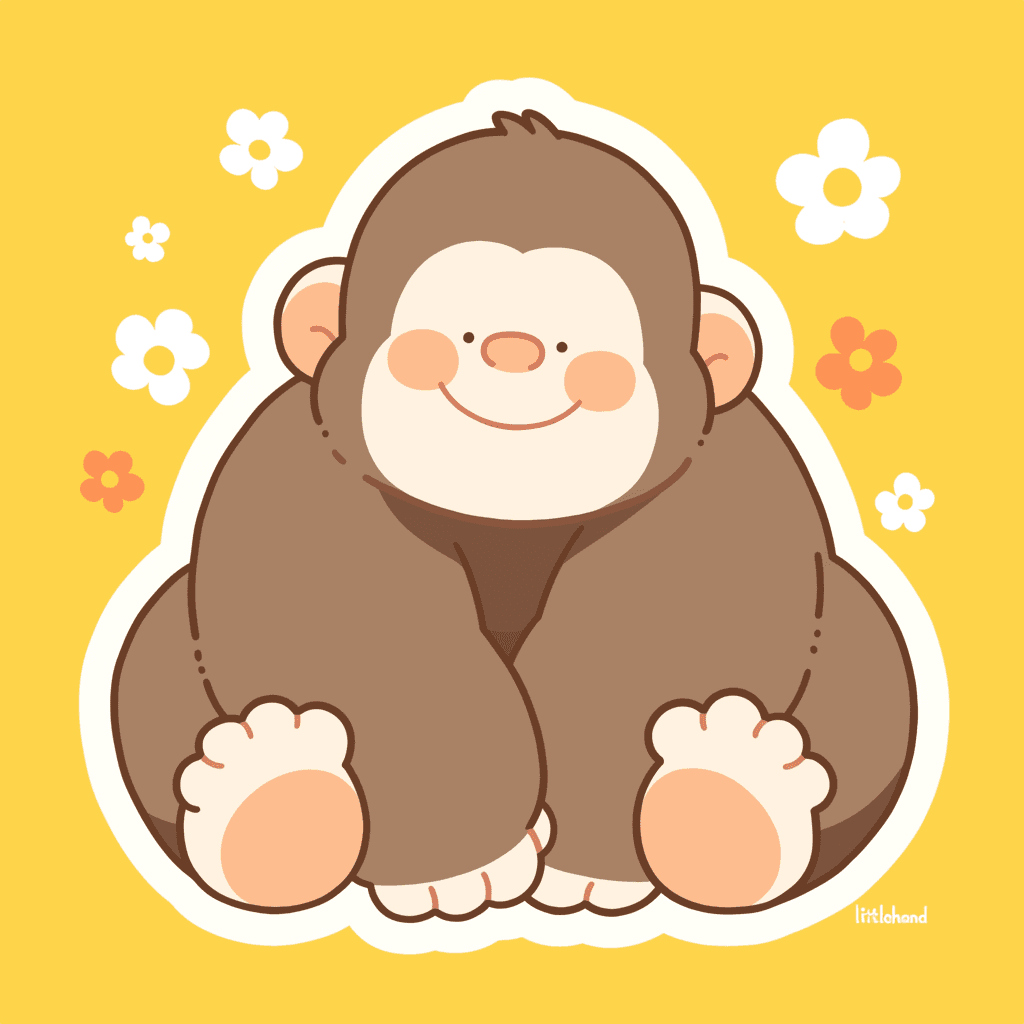 Ape Gang original repeating artwork