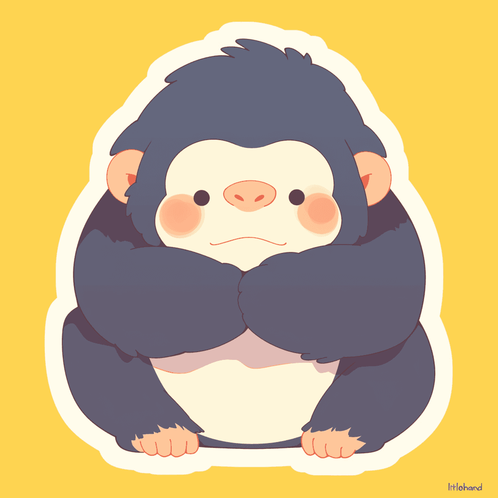 Ape 002 original repeating artwork