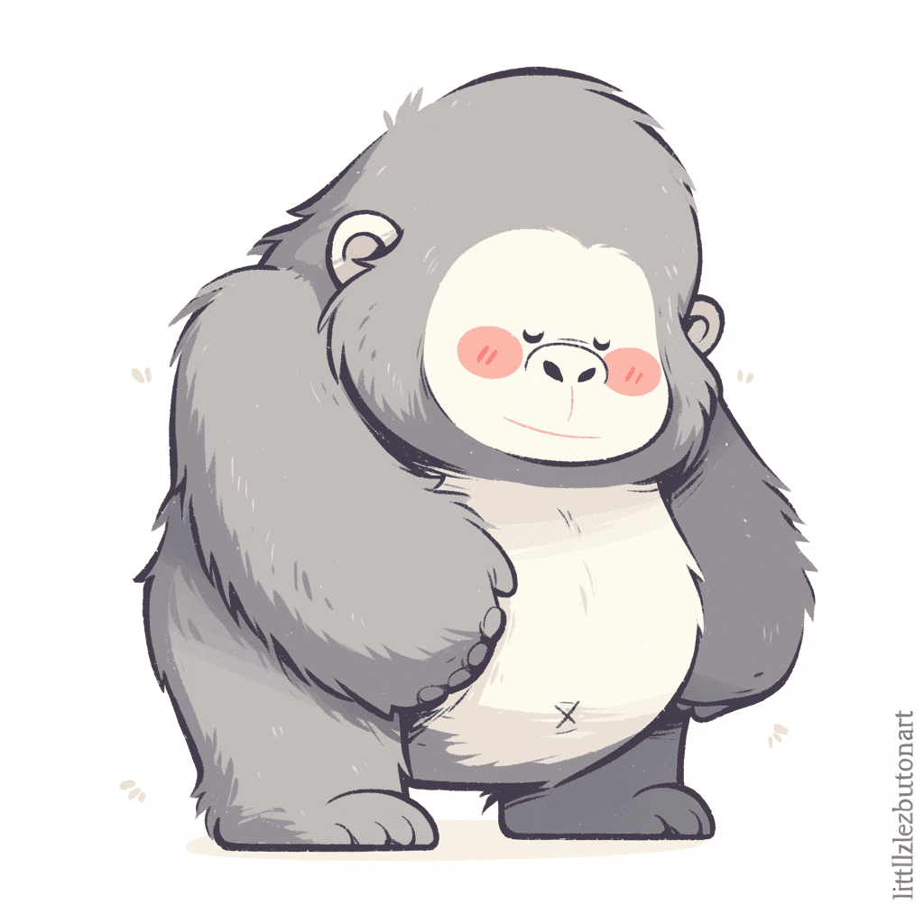 Ape original repeating artwork