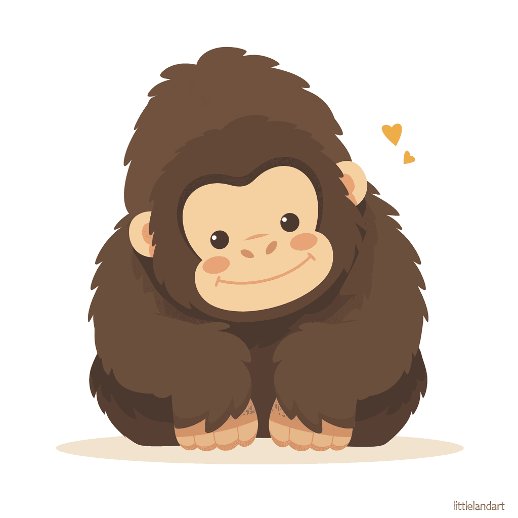 Ape Pals original repeating artwork
