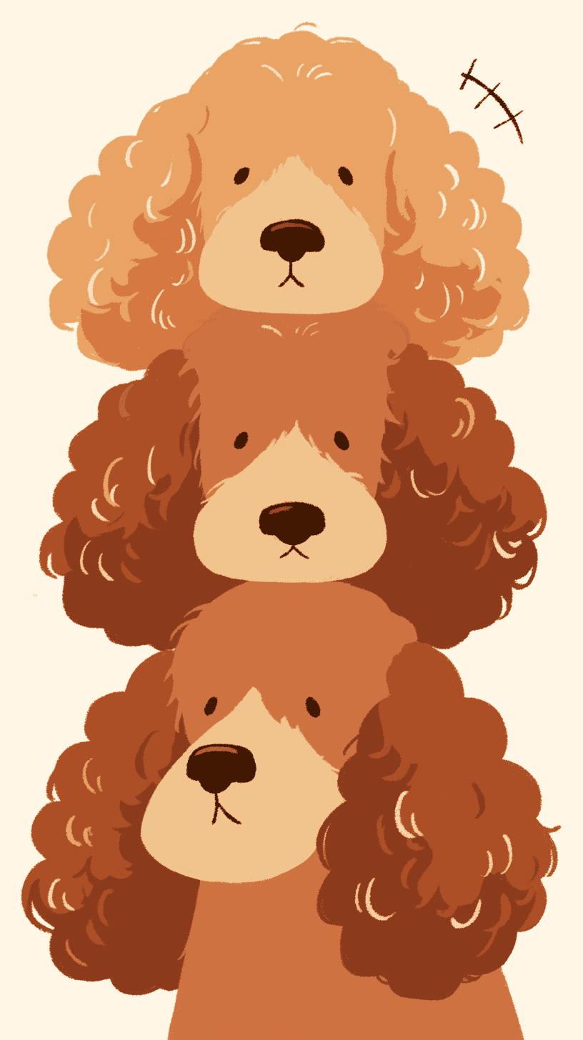 Puppy 032 original repeating artwork