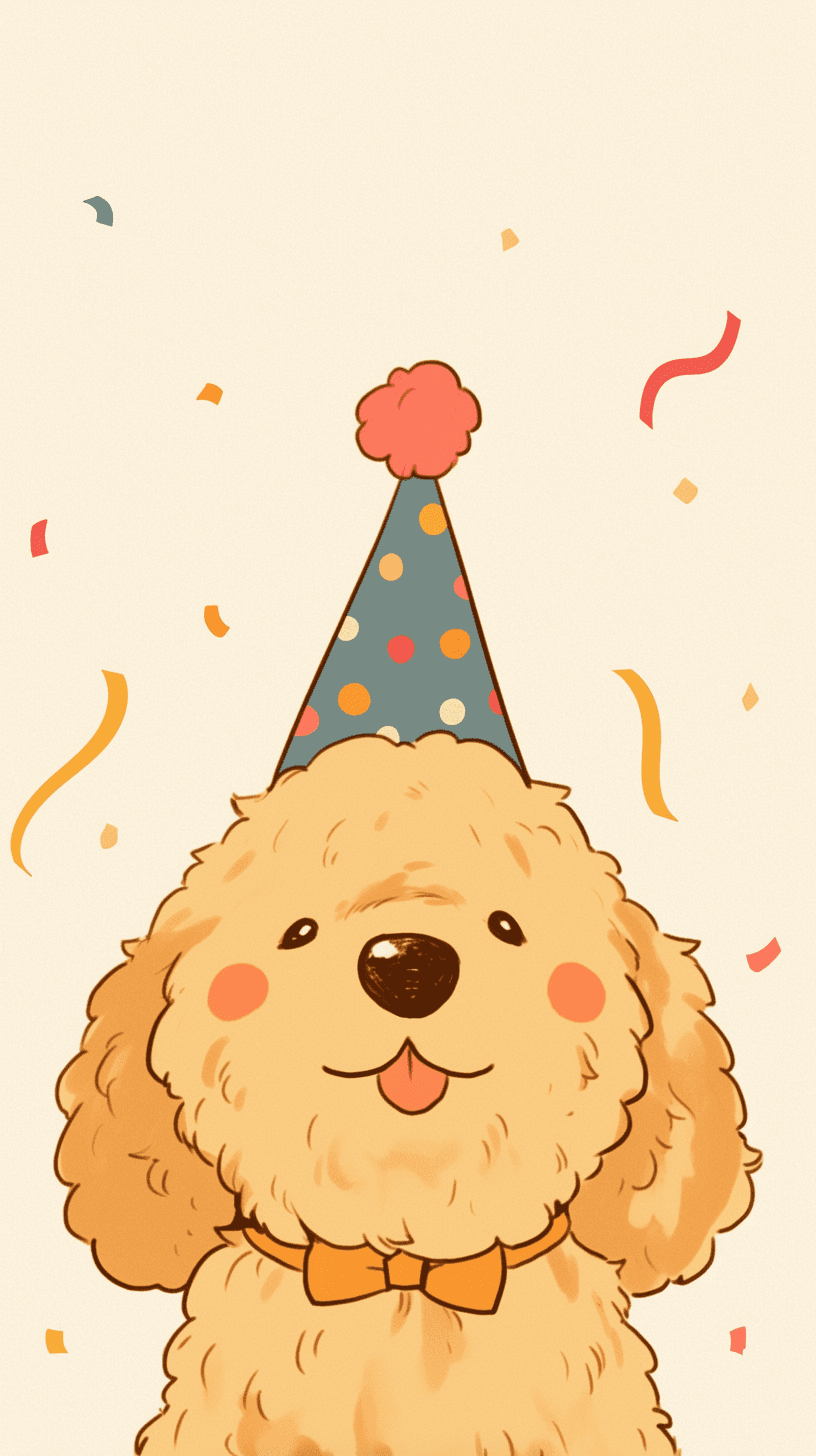 Puppy Print original repeating artwork