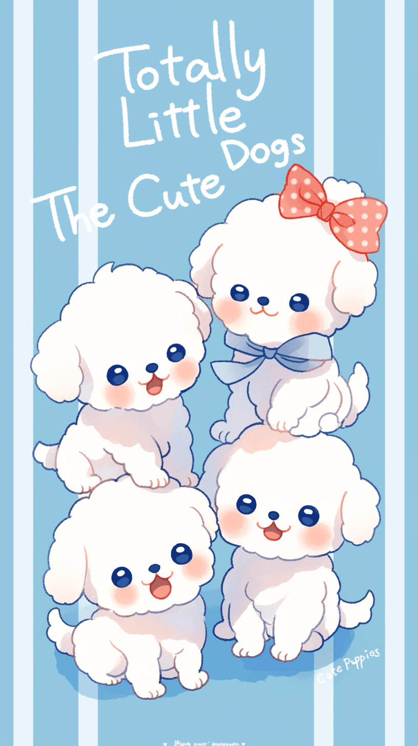 Puppy 044 original repeating artwork