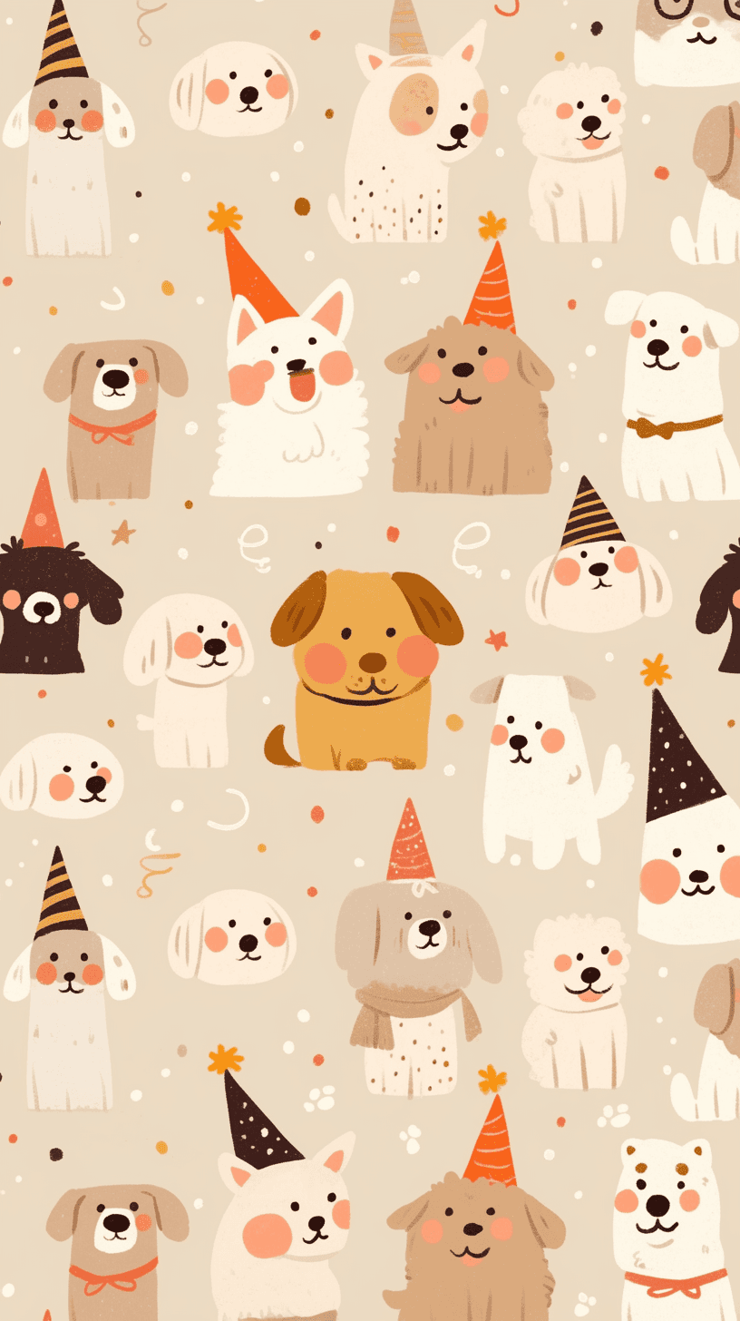 Puppy 013 original repeating artwork