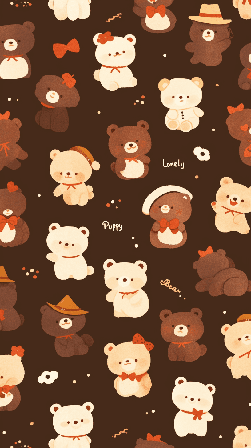 Bear 726 original repeating artwork