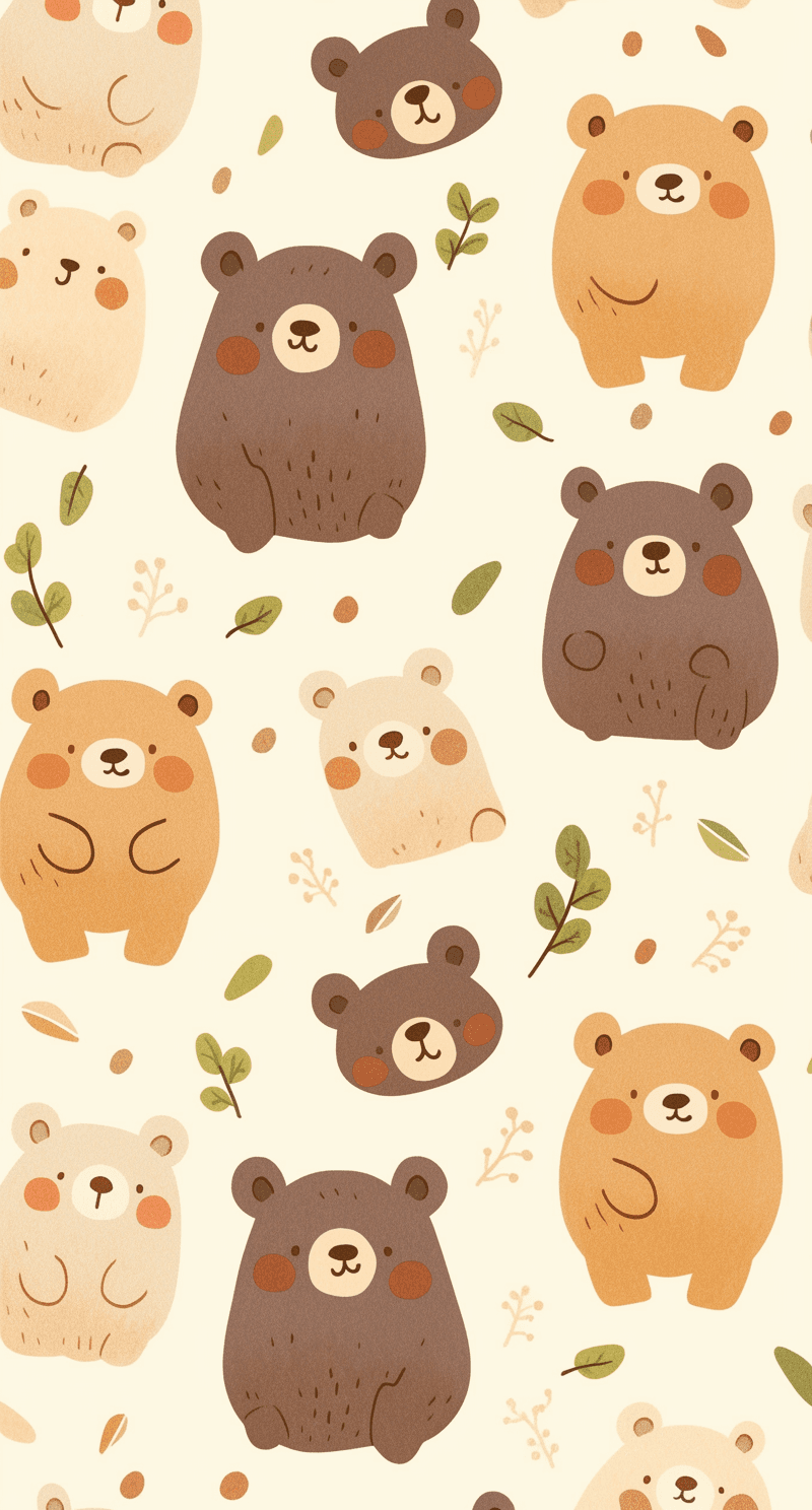 Bear 728 original repeating artwork